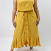 Vestido Mostaza de Mujer Johana