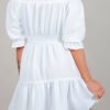 Vestido Blanco de Mujer Lux