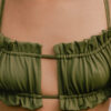 Top de Baño Strapless Corrugados